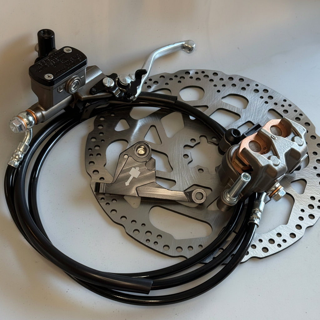 Ridstar Ultra Bee Rear Brake Kit for Ridstar/Macfox/Super and More (BACK ORDER)