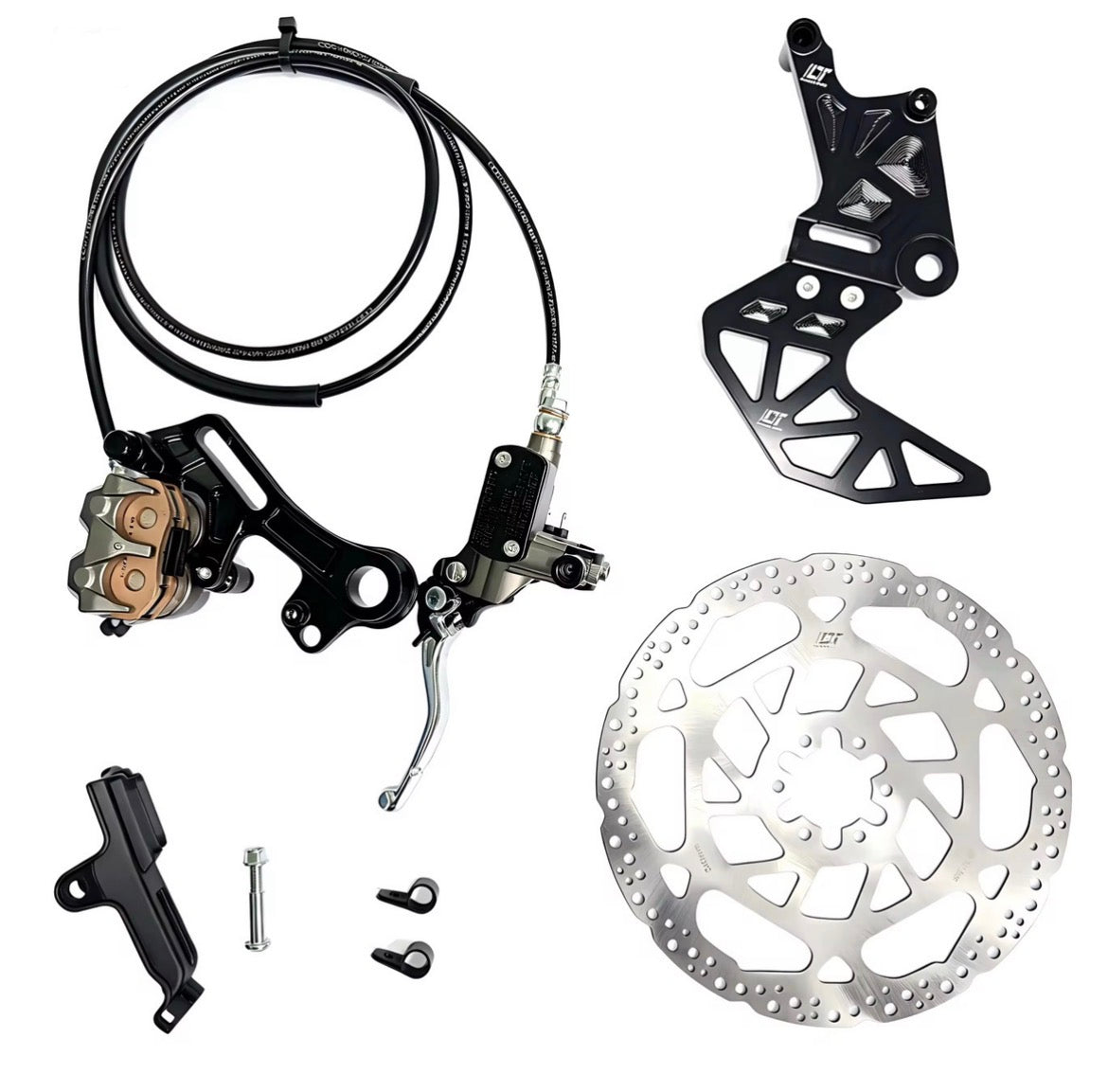 Ultra Bee Rear Brake Upgrade Kit (Surron, Talaria, E-Ride Pro, 79 Bike, Ventus)