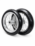 Chrome Ultra Bee/Komodo 17' Supermoto Wheelset