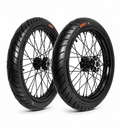 Talaria XXX/MX3/MX4 WIDE 17' Supermoto Wheel Set GLOSS BLACK
