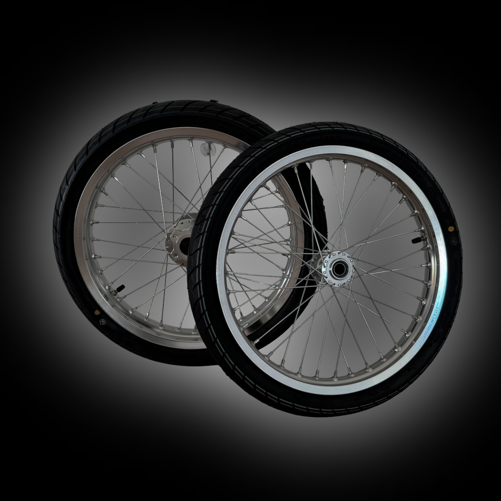 17' Supermoto Wheel-Set for Surrons LBX/ 79 Bike Falcon Pro