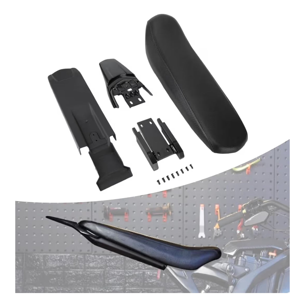 Extended Rear Seat Upgrade for Surron LBX/ 79 Bike Falcon Pro