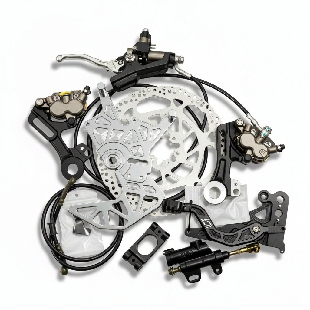 Foot & Hand Ultra Bee Brake Kit For Surron LBX/S, Talaria, 79-Bike, Ventus
