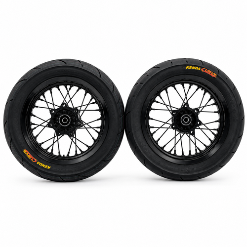 12" Yozma/Tuttio/RTR Supermoto Spoke Wheel-Set
