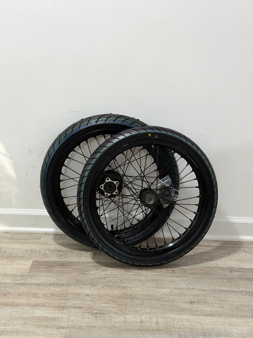 17' Supermoto Wheel Set Surron LBX, 79Bike, E-Ride, Rerode
