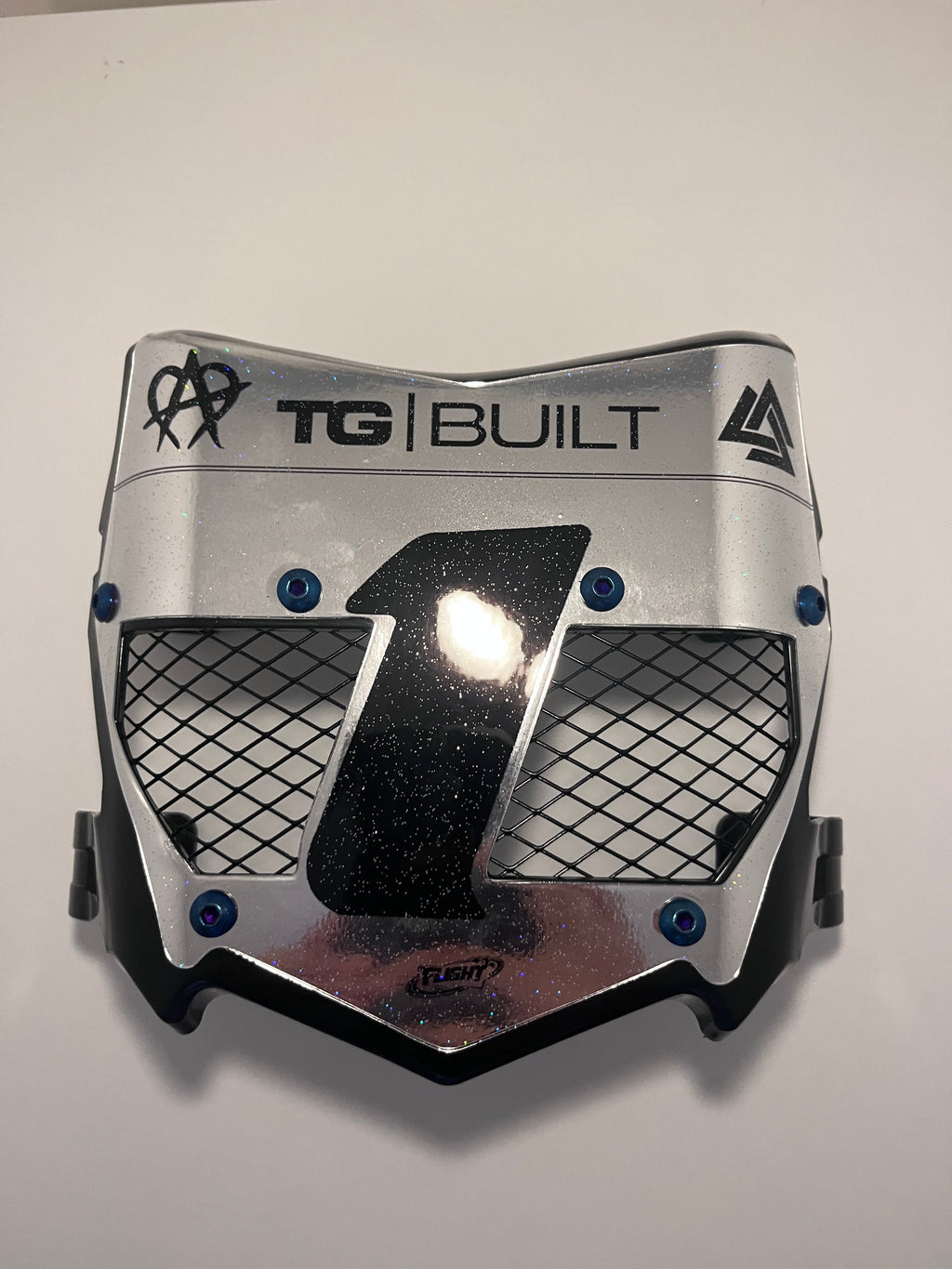 Titanium Vented Plate (Real plastic plate)