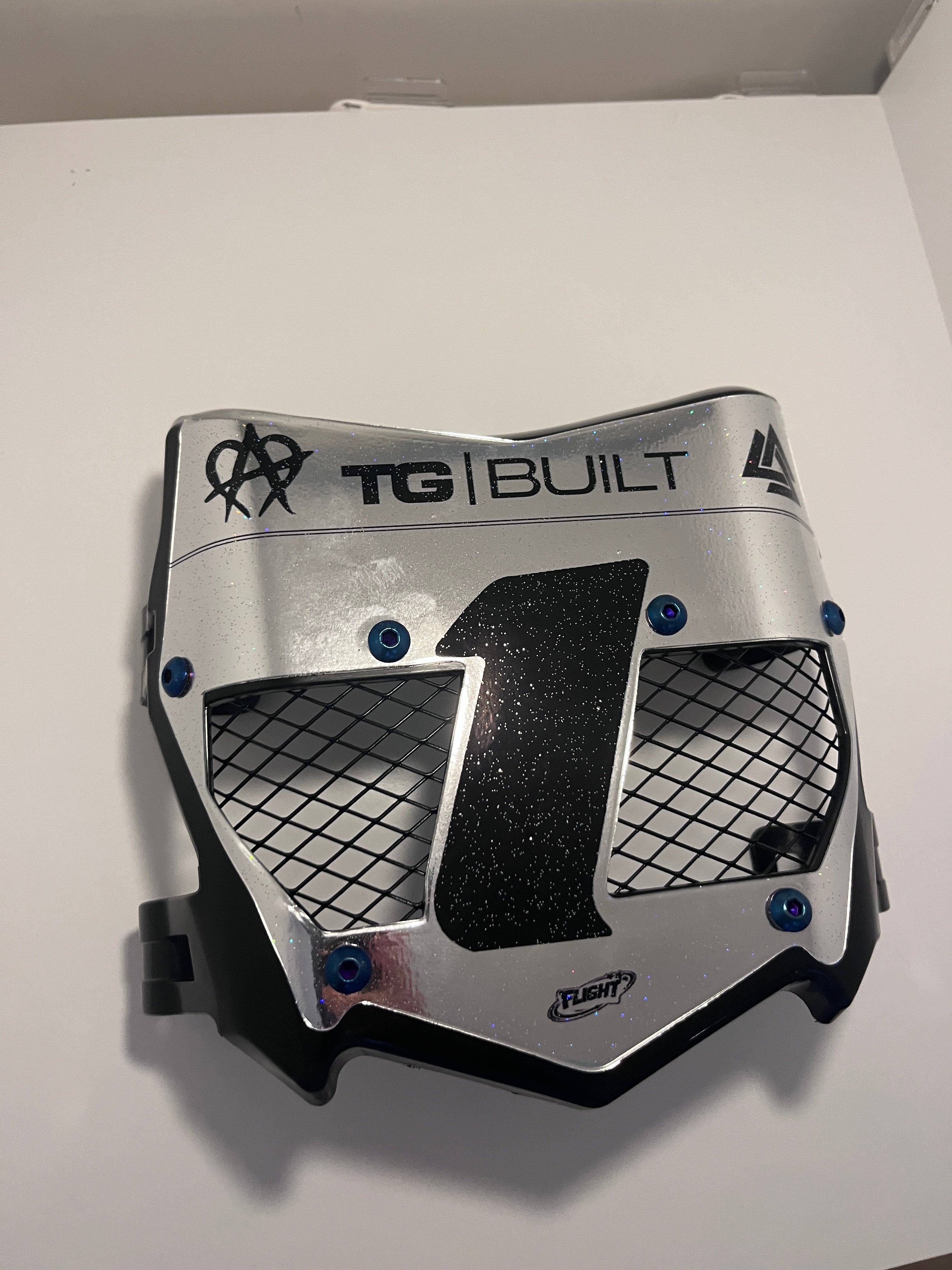 Titanium Vented Plate (Real plastic plate)
