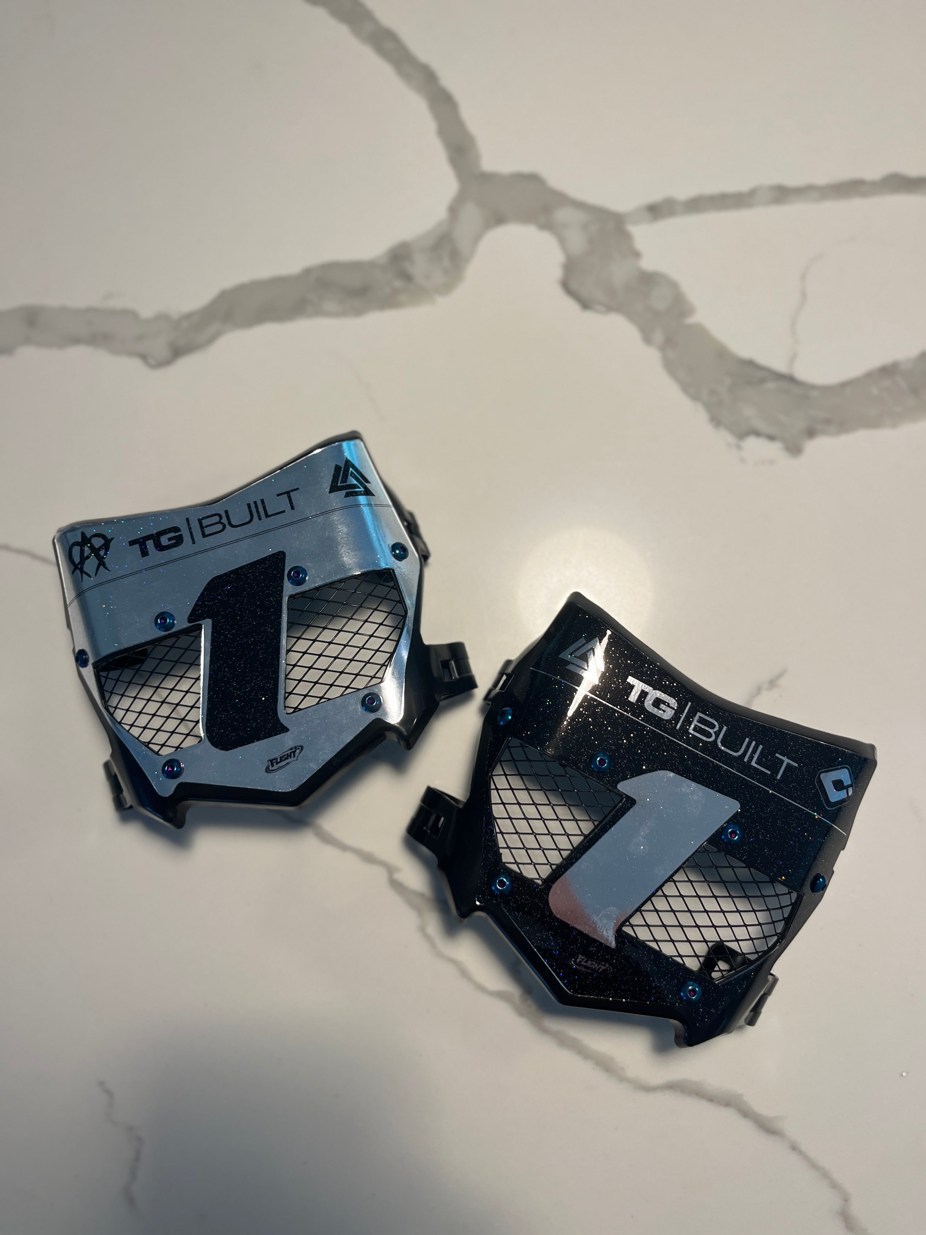 Titanium Vented Plate (Real plastic plate)