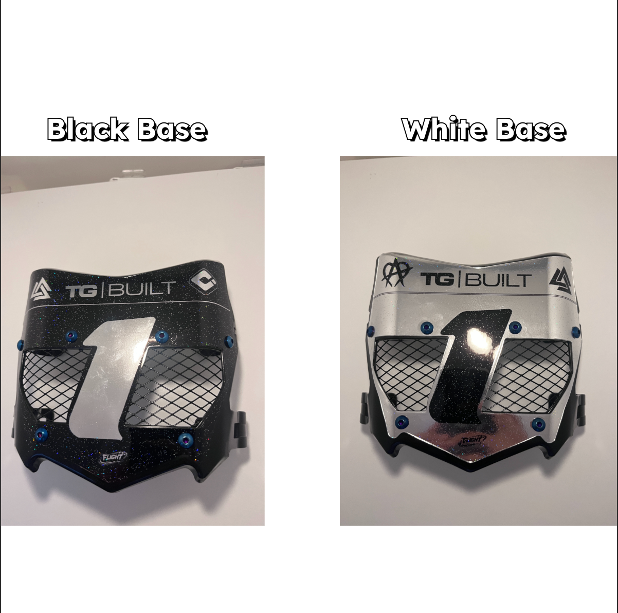 Titanium Vented Plate (Real plastic plate)
