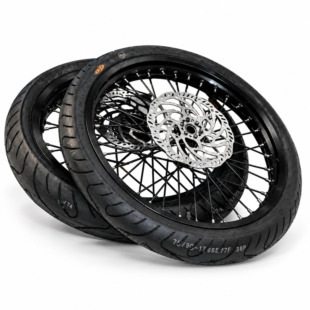 17-Inch CST Light Bee Supermoto Wheel Kit